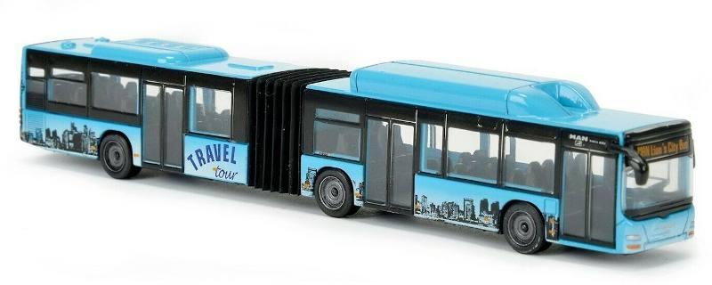 Majorette MAN City Bus o Siemens Avenio Tram cm. 20 - assortimento da 6 pezzi Simba