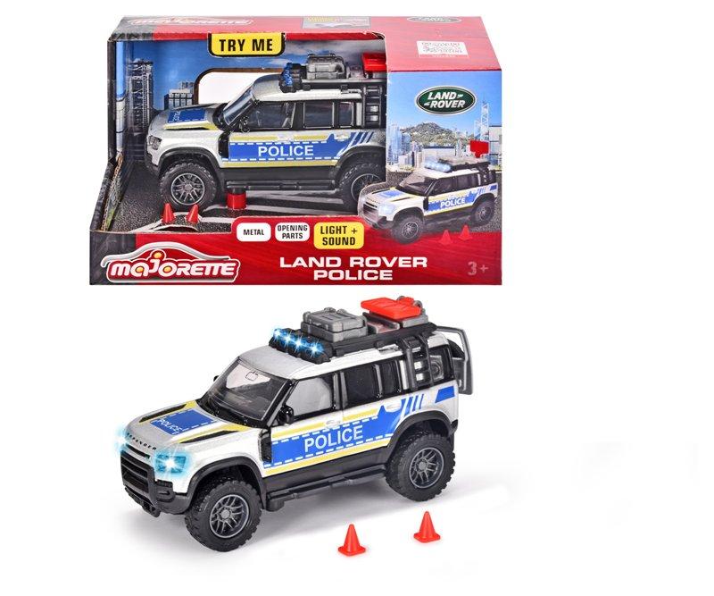 Majorette Grand Series Land Rover Police, luci e suoni, cm.12,5 Simba