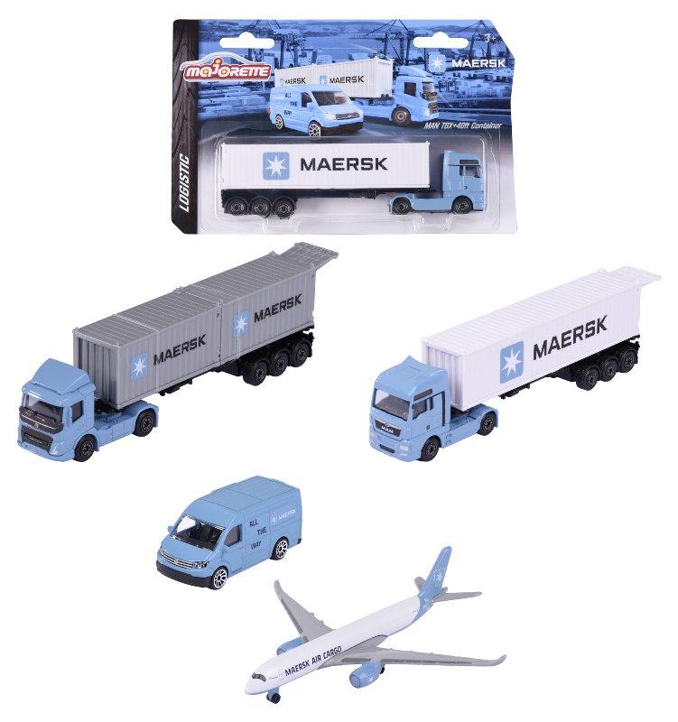 Majorette MAERSK Transport Veicoli - 3 asst. Simba