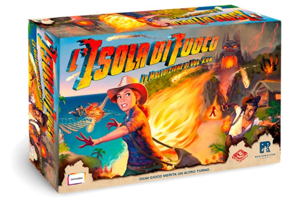 L'Isola di Fuoco Asmodee Italia