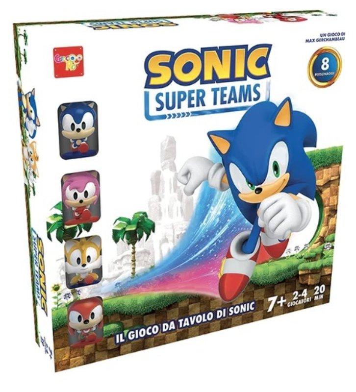 SONIC SUPER TEAMS CM 25X25X6 ZYGSON01IT* Asmodee Italia