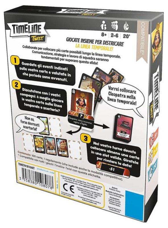 TIMELINE TWIST Asmodee Italia