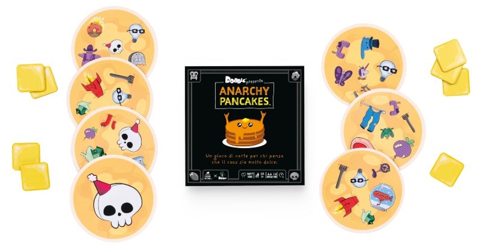 Dobble Anarchy Pancakes Asmodee Italia