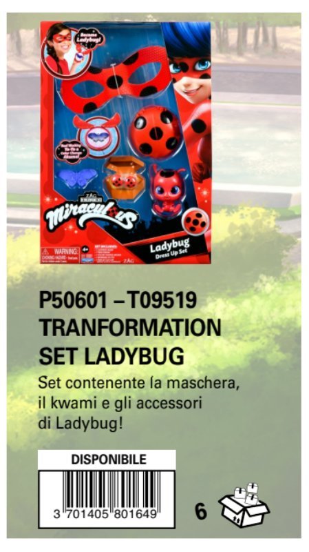 MIRACULOUS TRANFORMATION SET LADYBUG (T09519) Bandai Namco Entertainment France