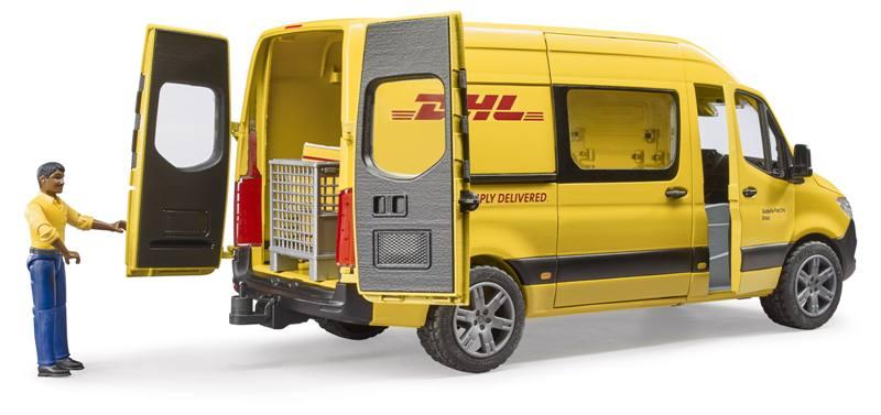 MB Sprinter DHL con personaggio bruder