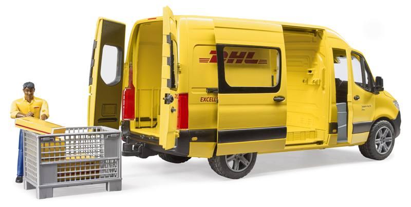 MB Sprinter DHL con personaggio bruder