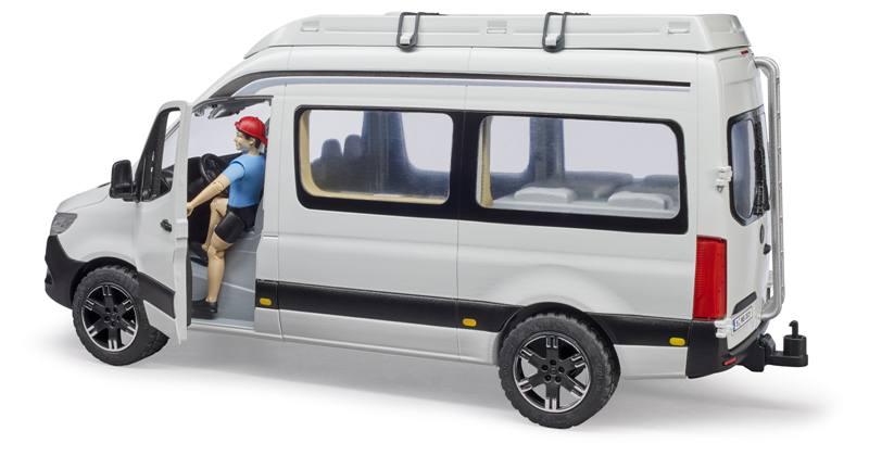 MB Sprinter camper con personaggio bruder