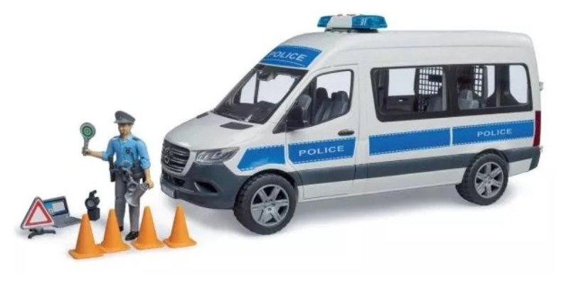 MB Sprinter Polizia con luci e suono bruder