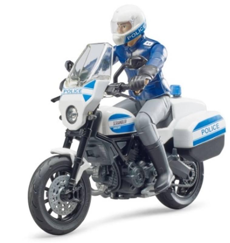 Moto Ducati Scrambler polizia bruder