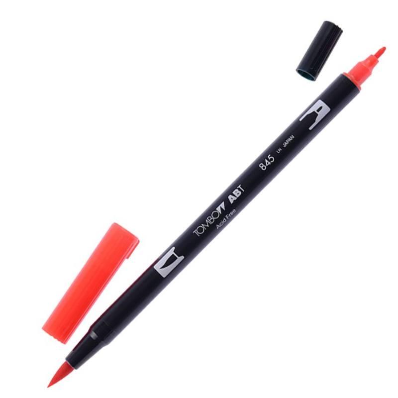 Set 6 pennarelli colorati per lettering con doppio pennello kohinoor