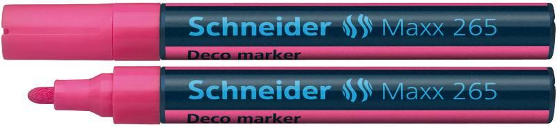 MARCATORE A GESSO LIQUIDO SCHNEIDER COLORE ROSA/FUCSIA - TRATTO 2-3MM caimi