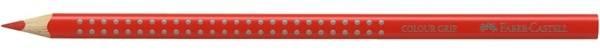Matita a sezione triangolare acquerellabile con grip antiscivolo colore ROSSO GERANIO - Confezione da 12 pezzi faber-castell