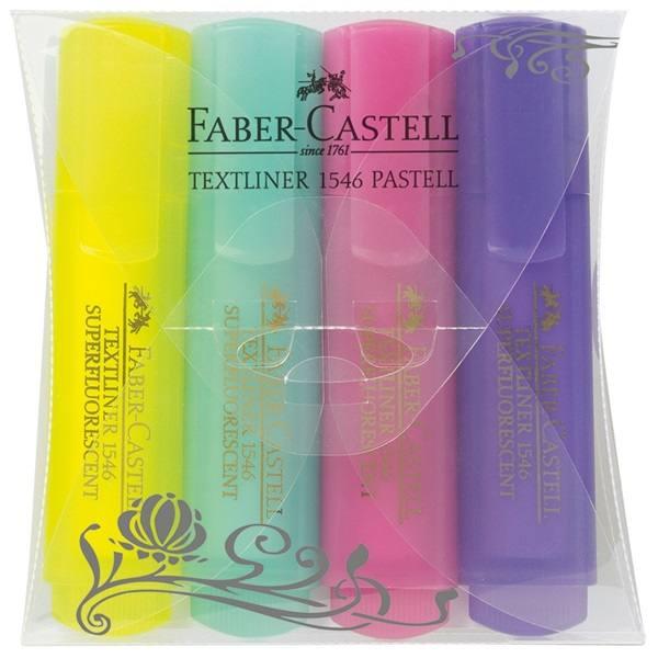 Evidenziatori TL 46 Pas bustina da 4 faber-castell