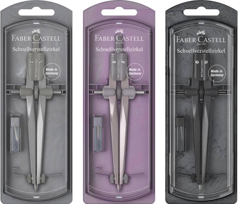 COMPASSO QUICK STREAM - colori assortiti faber-castell