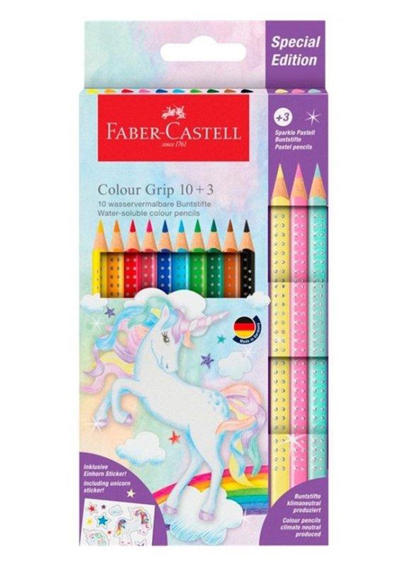 PASTELLI GRIP UNICORNO 10+3 faber-castell