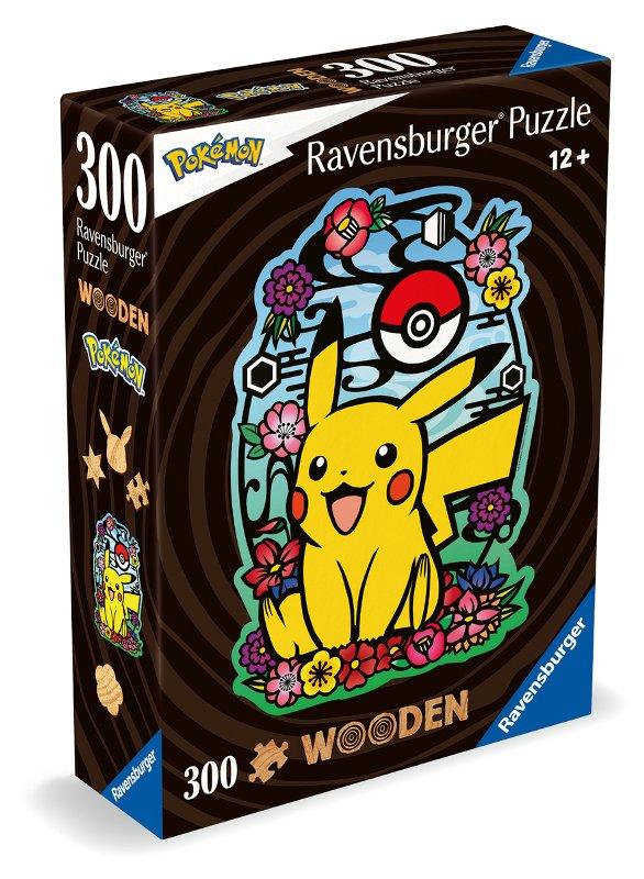 Puzzle di legno Pikachu 300 pz ravensburger