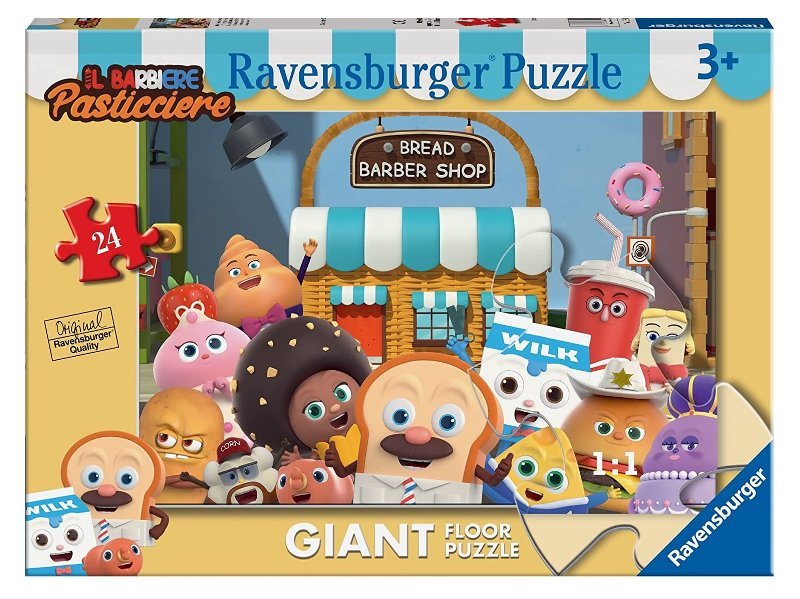 Puzzle 24 Giant Pavimento Barbiere pasticcere ravensburger