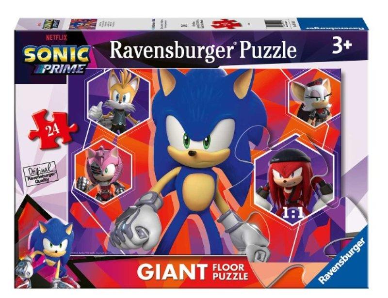 Puzzle 24 Giant Pavimento Sonic Prime ravensburger