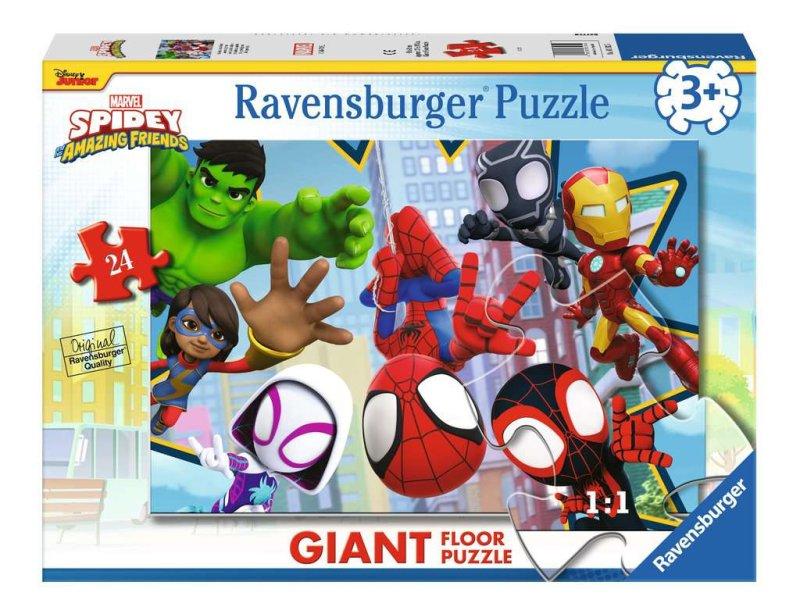 Puzzle 24 Giant Pavimento Spidey ravensburger
