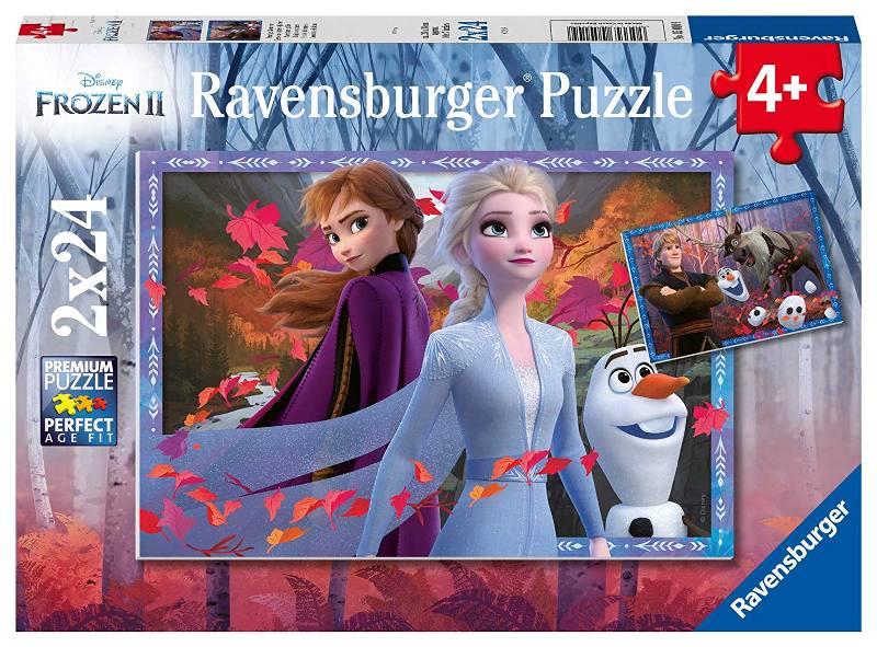 Puzzle 2x24 pz Frozen 2 ravensburger