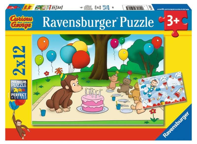 Puzzle 2x12 pz George ravensburger