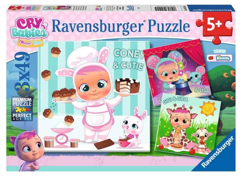 Puzzle 3x49 pz Cry Babies ravensburger