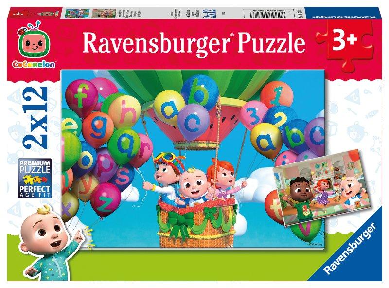 Puzzle 2x12 pz Cocomelon ravensburger