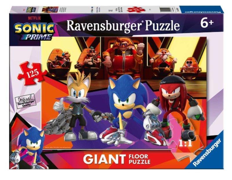 Puzzle 125 Giant Pavimento Sonic Prime ravensburger