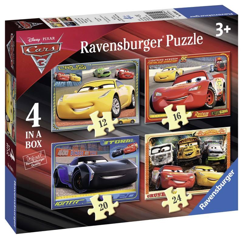 Puzzle 4in1 Cars 3 ravensburger