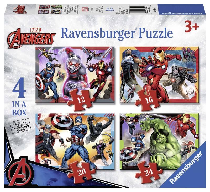 Puzzle 4in1 Avengers A ravensburger