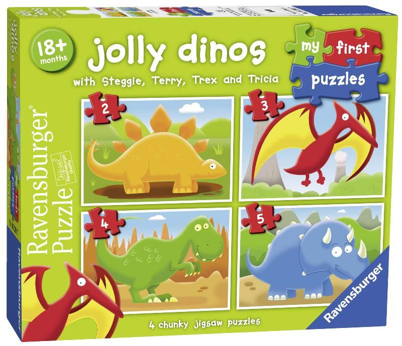 My first puzzle 2-3-4-5 PZ Dinosauri ravensburger