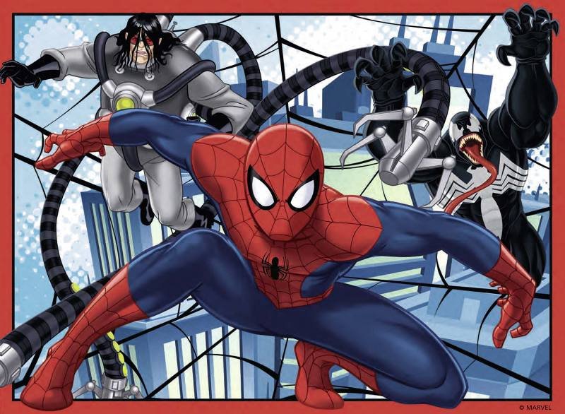 Puzzle 4in1 Ultimate Spiderman ravensburger