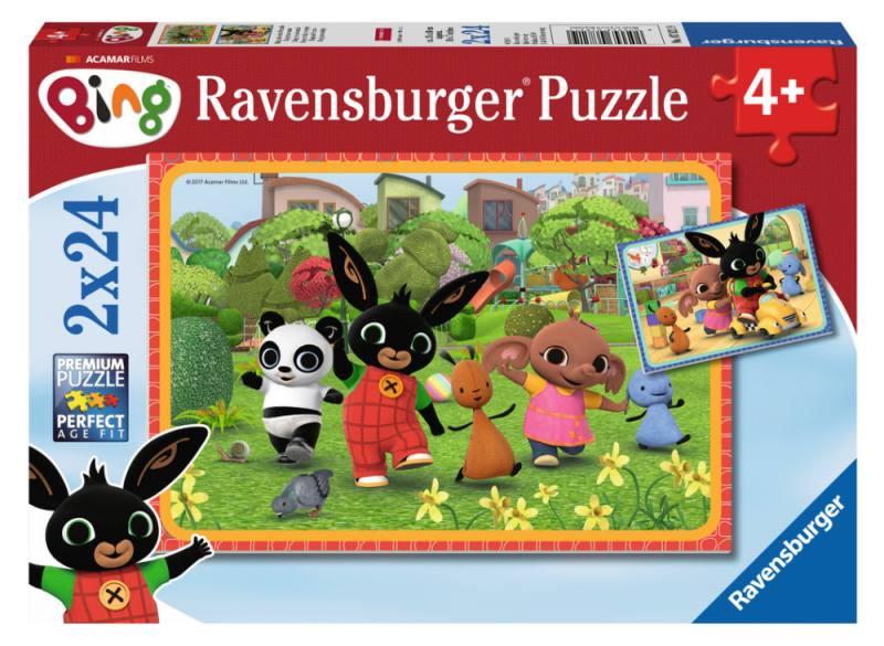 Puzzle 2x24 pz Bing ravensburger