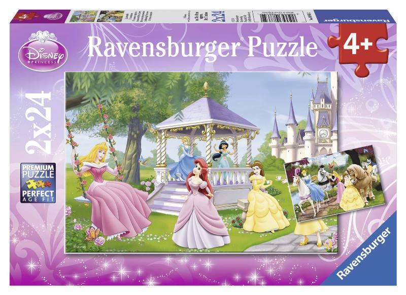 Puzzle 2x24 PZ Principesse Disney ravensburger