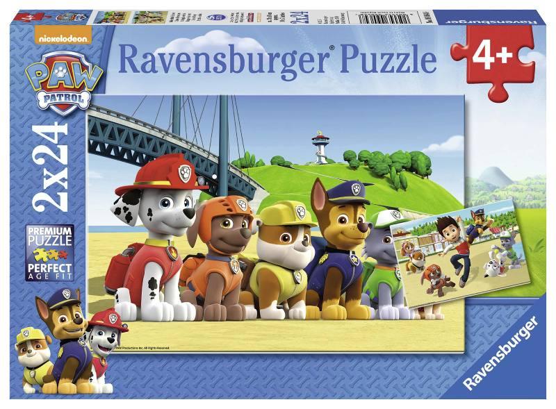 Puzzle 2x24 pz Paw Patrol A ravensburger