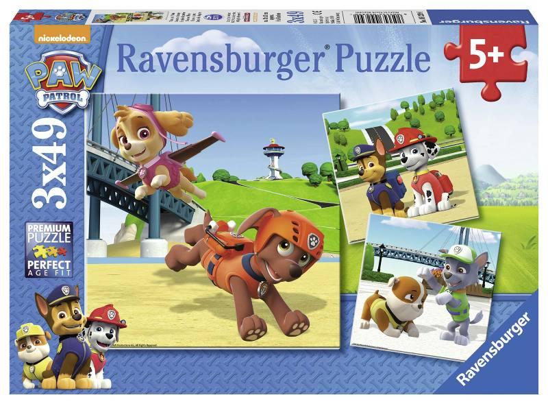 Puzzle 3x49 PZ Paw Patrol B ravensburger