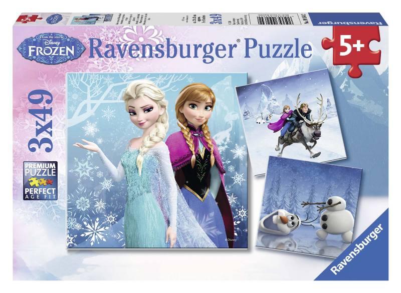 Puzzle 3x49 PZ Frozen B ravensburger