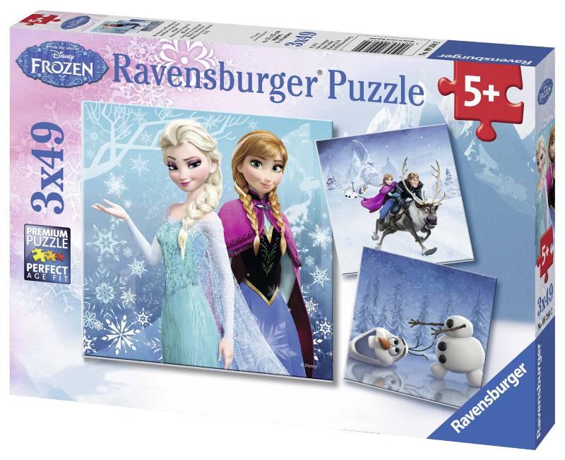 Puzzle 3x49 pz Frozen B ravensburger