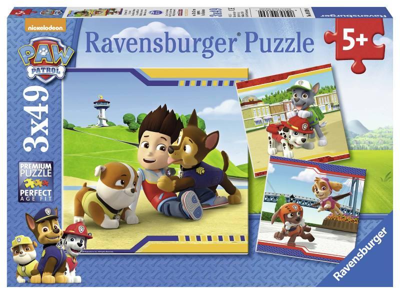Puzzle 3x49 PZ Paw Patrol C ravensburger