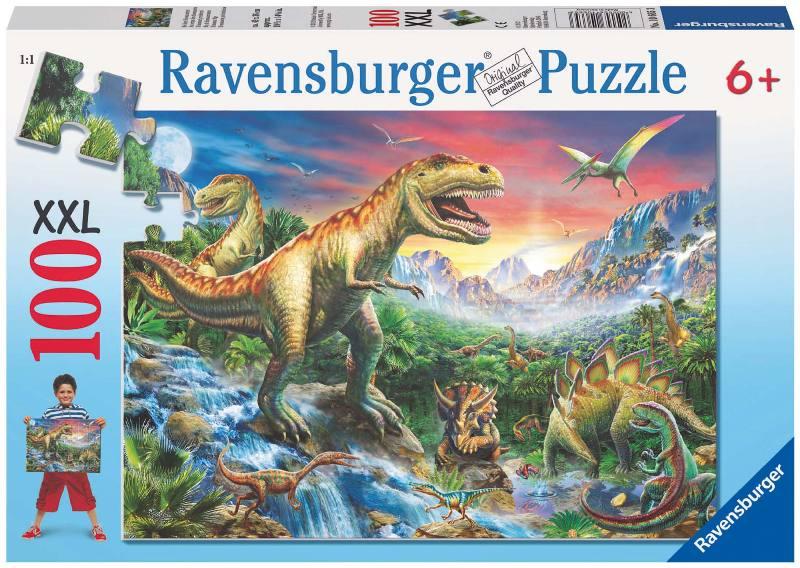 Puzzle 100 PZ XXL L'era dei dinosauri ravensburger