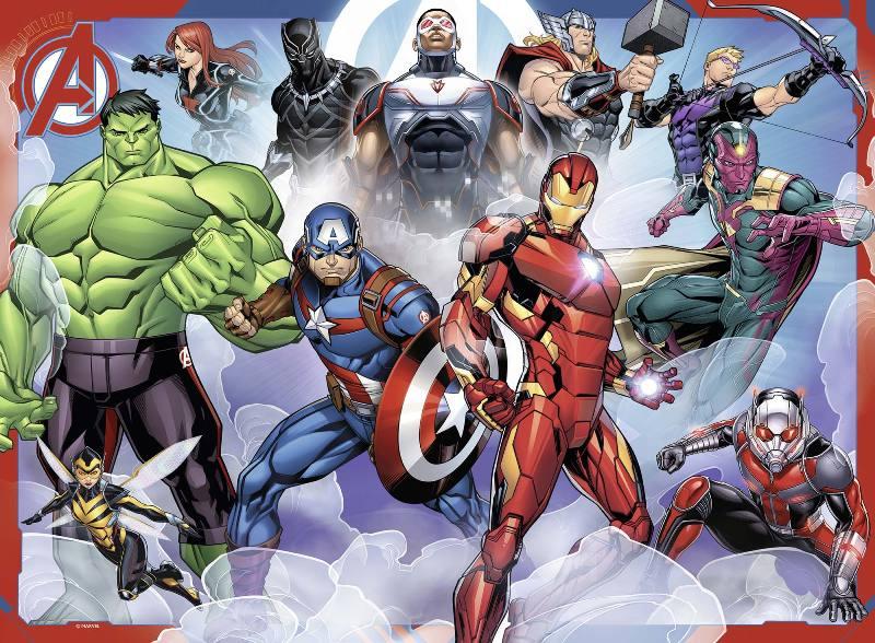 Puzzle 100 PZ XXL Avengers ravensburger