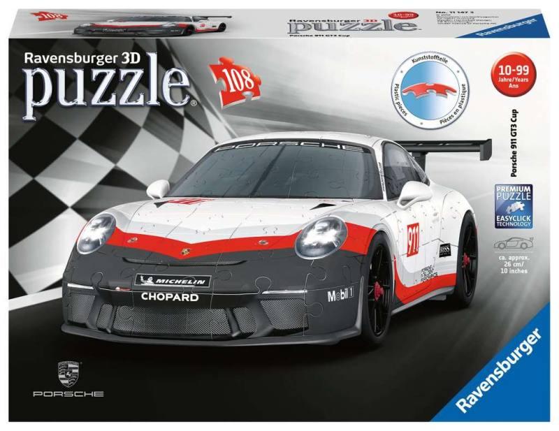 3D PUZZLE Porsche 911 GT3 Cup ravensburger