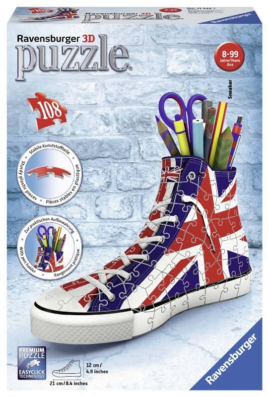 Puzzle 3D Sneaker Union Jack ravensburger