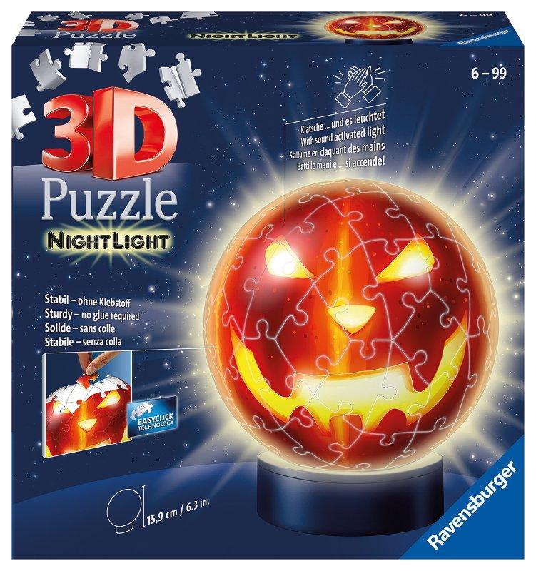 Puzzle 3D Zucca di Halloween ravensburger