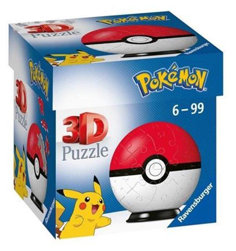 Puzzle 3D Pokeball rossa ravensburger