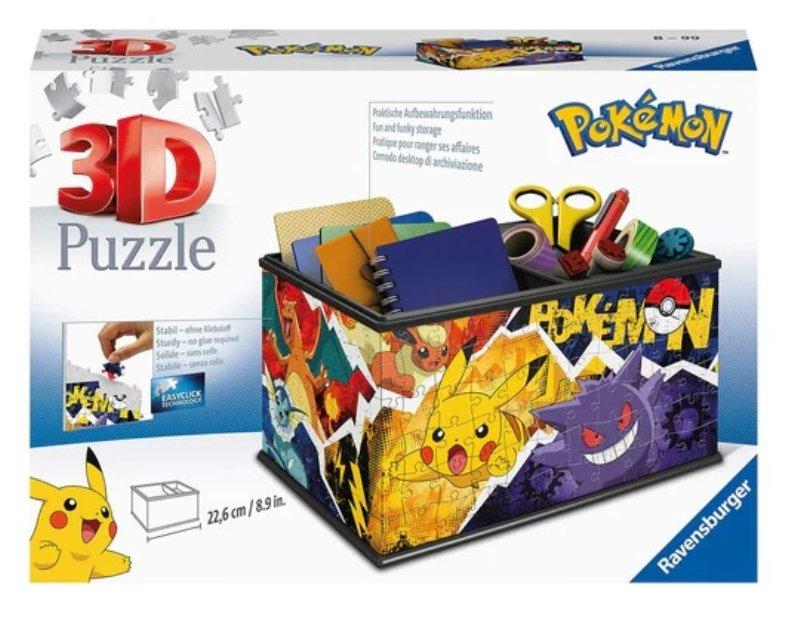 Puzzle 3D Storage Box Pokemon ravensburger