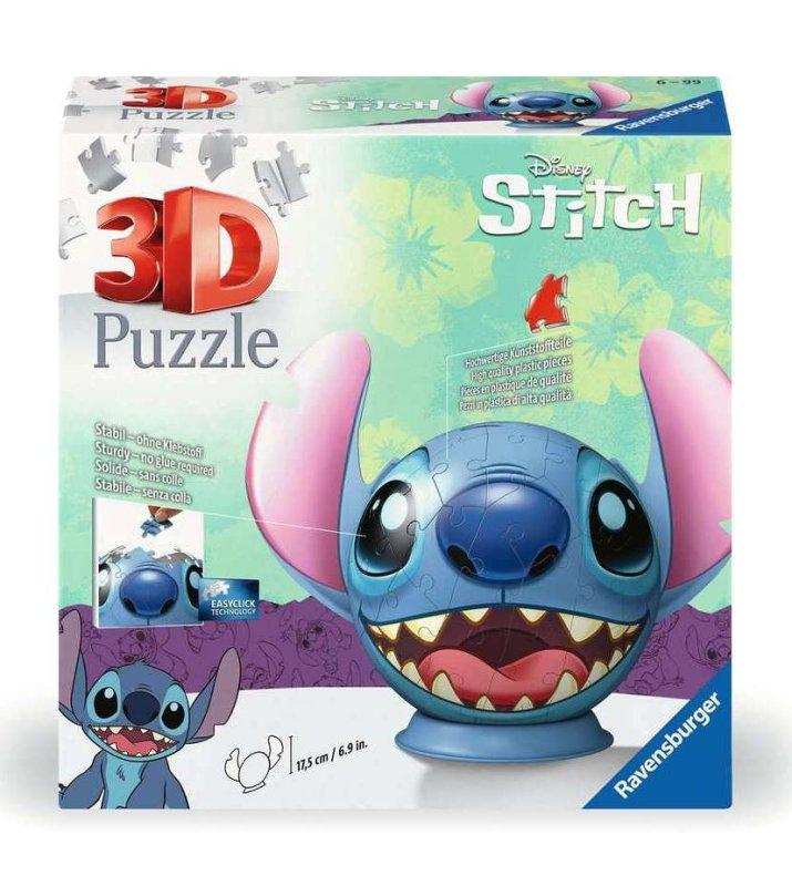 Puzzle 3D Stitch con orecchie ravensburger