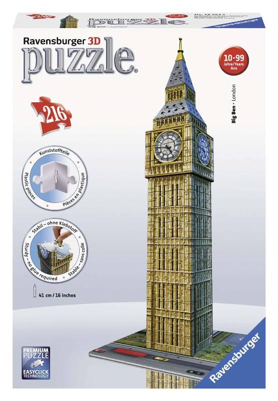 3D PUZZLE Big Ben ravensburger