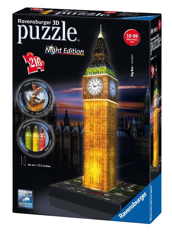 3D PUZZLE Big Ben ravensburger