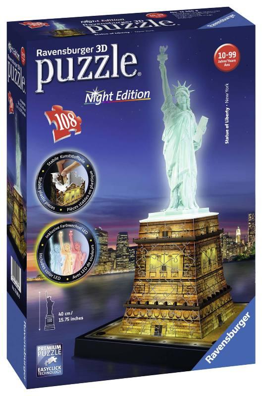 Puzzle 3D Statua della Liberta' ravensburger